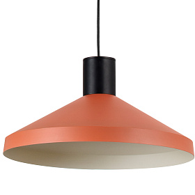 Подвесной светильник с вилкой Kombo терракотовый Ø400 1X E27
