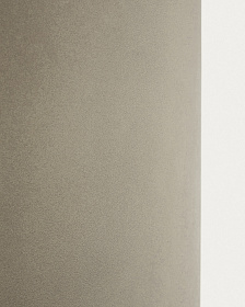 Кашпо Aiguablava из серого цемента Ø 52см