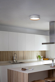 Shoku 350 Настенный/потолочный светильник белый/черный LED 24W 2700K DIM