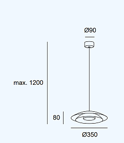 Подвесной светильник Noway Small 00-8392-DN-05