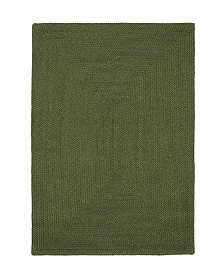 Despas Зеленый ковер из синтетического волокна, 200 x 300 см