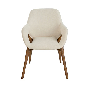 Кресло 4197 бежевое тканевое