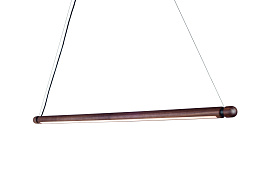 Подвесной светильник Linea H Walnut-Black