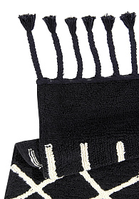 Ковер Берберский черный 140*200