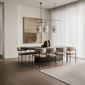 Подвесной светильник Pull C1249/3 состаренное золото