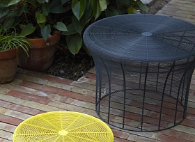 Столик высокий Aram антрацит