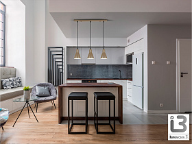 Afra Люстра 3L коричневый