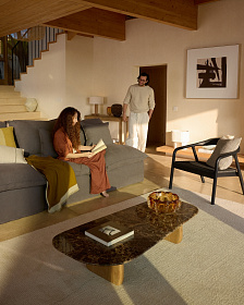 Arilan Абстрактная картина ручной работы 100 x 100 см