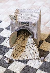 Ковер Шахматы серый 120*160