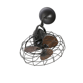 Коричневый потолочный вентилятор Keiki