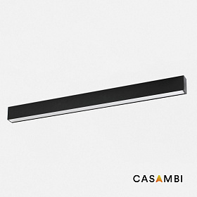 VIA EVO Потолочный светильник 1130 51W 3000K черный CASAMBI PRISM.