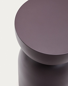 Приставной столик Rachell металл, фиолетовый Ø30,5 см