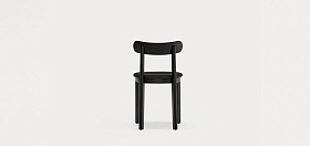 Стул Nara черный/черный PU