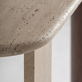 Консольный столик Clar из травертина