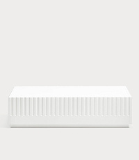 Журнальный столик Doric 2Dr белый