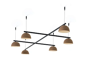 Подвесной светильник Absis 6 терракотовый