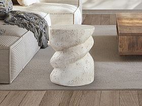 Salomon Приставной столик белый