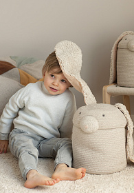 Корзина Зайка Рита 25*30