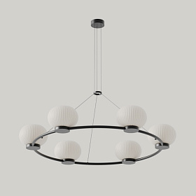 Люстра Irzo 6 матовый черный