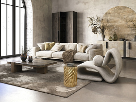 Torsa Приставной столик золотой