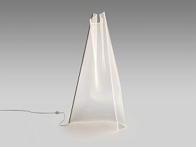 Торшер Velos хромированный