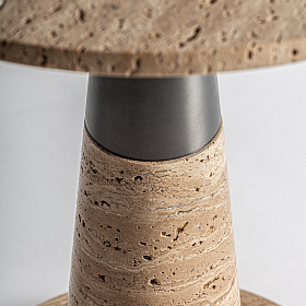 Журнальный столик RUST из травертина