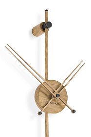 Часы настенные Punto y Coma Premium Oak