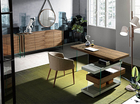 Стол письменный Decora 978OT /3003 орех