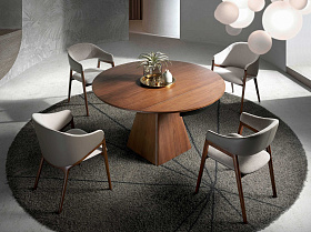 Стул 4091/ACH20070 с обивкой из ткани и экокожи