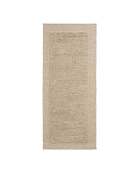 Ковер Marely из бежевой шерсти 200 x 80 см