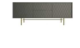 Сервант Grace SCALE с 2 дверцами и 2 ящиками 200 см