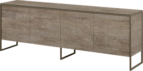 Сервант Terra с 4мя керамическими дверцами