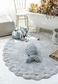 Ковер Сосновая шишка жемчужно-голубой 130*180