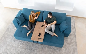 Диван раскладной Paradis 3pl ножки - пластик 3 cm A+A+V+V