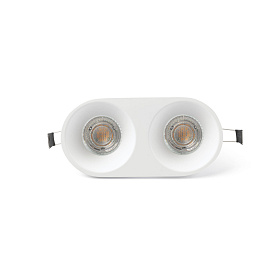 GAS 2L Белый встраиваемый светильник 2L GU10/MR16