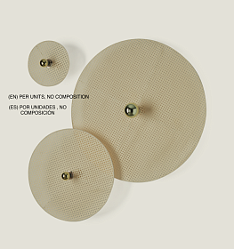 Бра Tan Tan A1053/10 см золотой металл + 1125/60 см натуральный ротанг