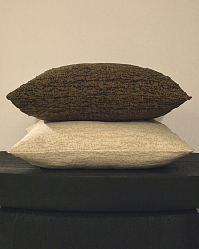 Чехол на подушку Melien из жаккарда зеленый  50 x 50 см