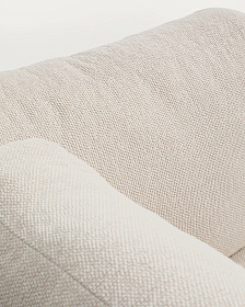 Трехместный диван Nerano из коричневого алюминия, 208 см