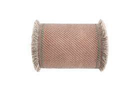 Подушка-ролл GL Diagonal миндальный-персиковый большая