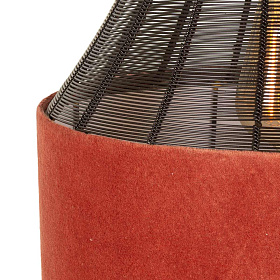 Красный потолочный светильник Alidra