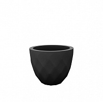 Кашпо Vases Nano матовое антрацит Ø14x12