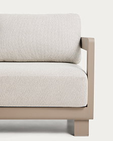 Комплект садовой мебели Nerano из алюминия цвета таупе