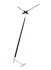 Напольные часы Pisa N хром-орех