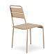 Уличный стул Lianis цвета капучино