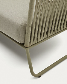 Saconca 3-местный садовый диван бежевый