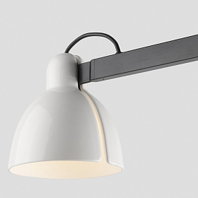 Белая настольная лампа Venice 1xE27