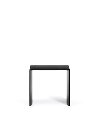 Приставной столик Litto из черного лакированного МДФ, 55 x 40 см