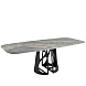 Овальный обеденный стол 1136/DT959 из мраморной керамики