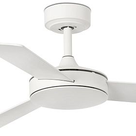 Вентилятор MINI MALLORCA DC Ш1060MM белый / белый клен 3 P