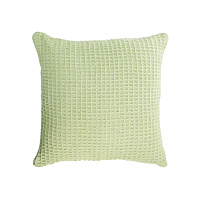Чехол для подушки Shallowy из 100% хлопка зеленого цвета 45 x 45 см
